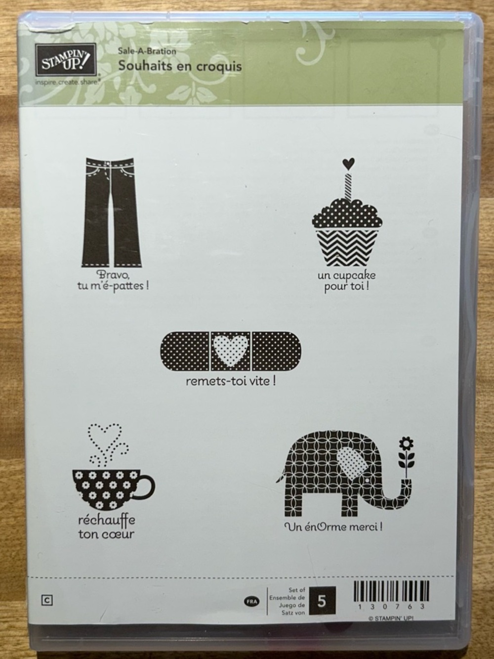 🍒 Stampin’ Up! 🍒 « Souhaits en Croquis » Stamps Set